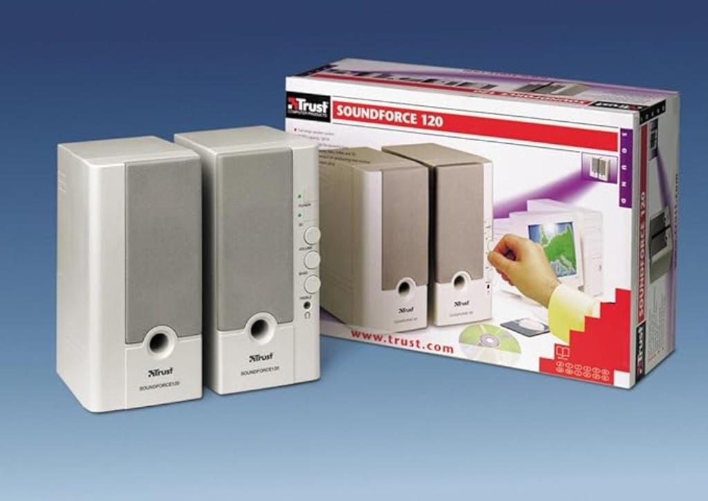 Set PC-speakers Trust Soundforce 120 8W, Enlèvement, Utilisé, Autres canaux, TRUST