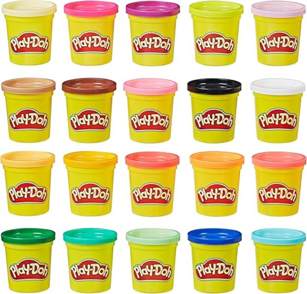 20 potten boetseerklei voor kinderen | Nieuw, Play doh, -, Verzenden, -