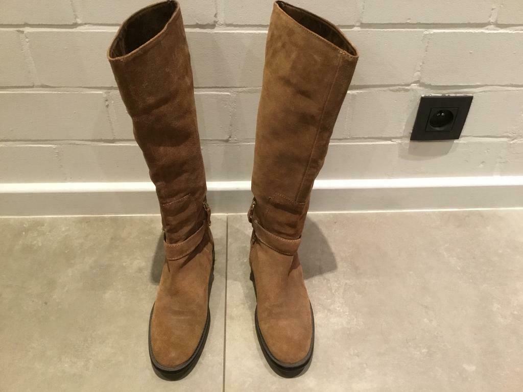 Bottines ZARA BASIC COLLECTION, Neuf, Enlèvement ou Envoi, Zara, Brun