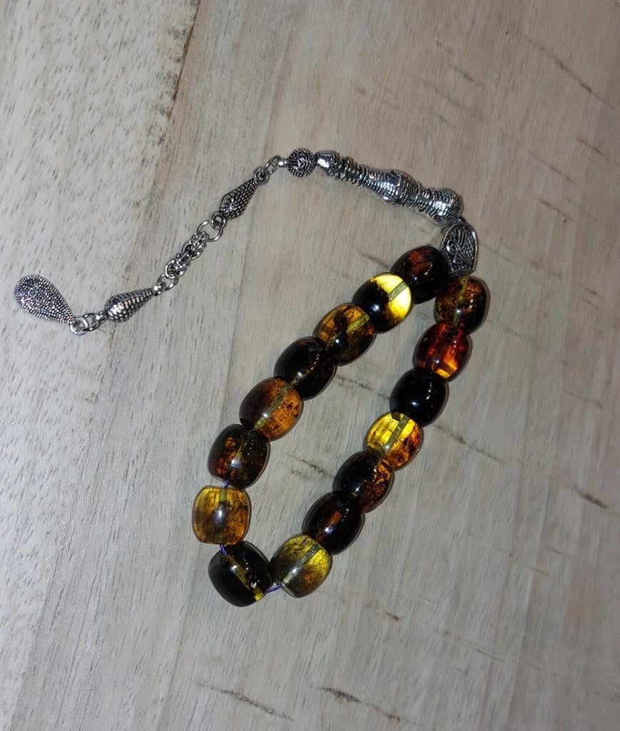 Amber maskot tesbih, Ophalen of Verzenden