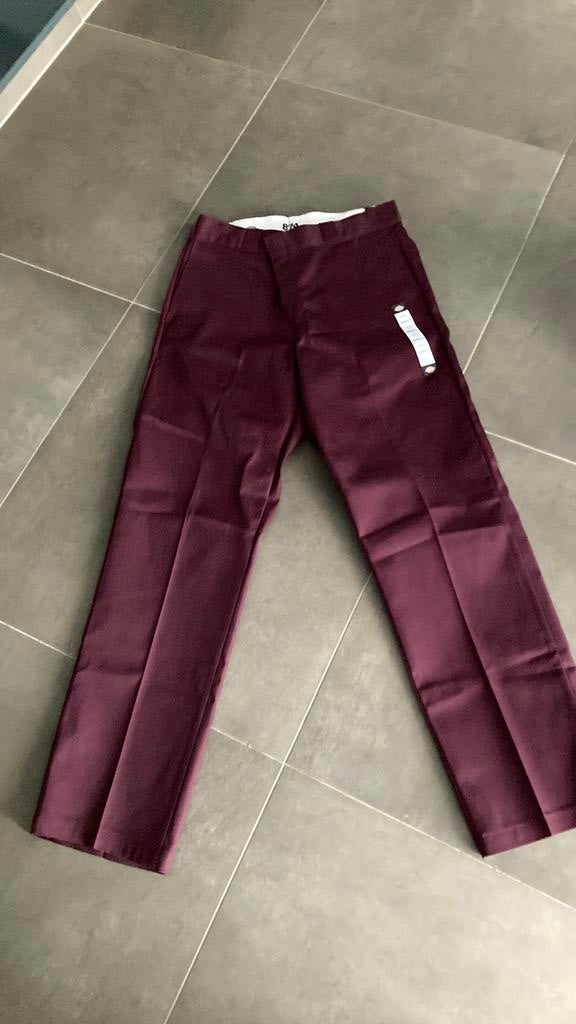 Dickies broek 874 original fit 34x32 nieuw, Ophalen of Verzenden, Nieuw, Maat 48/50 (M), Paars