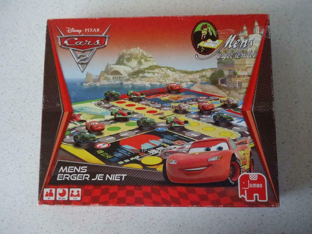 Cars "Mens Erger Je Niet ! " van Disney Pixar nog Nieuw !!, Hobby en Vrije tijd, Gezelschapsspellen | Bordspellen, Zo goed als nieuw