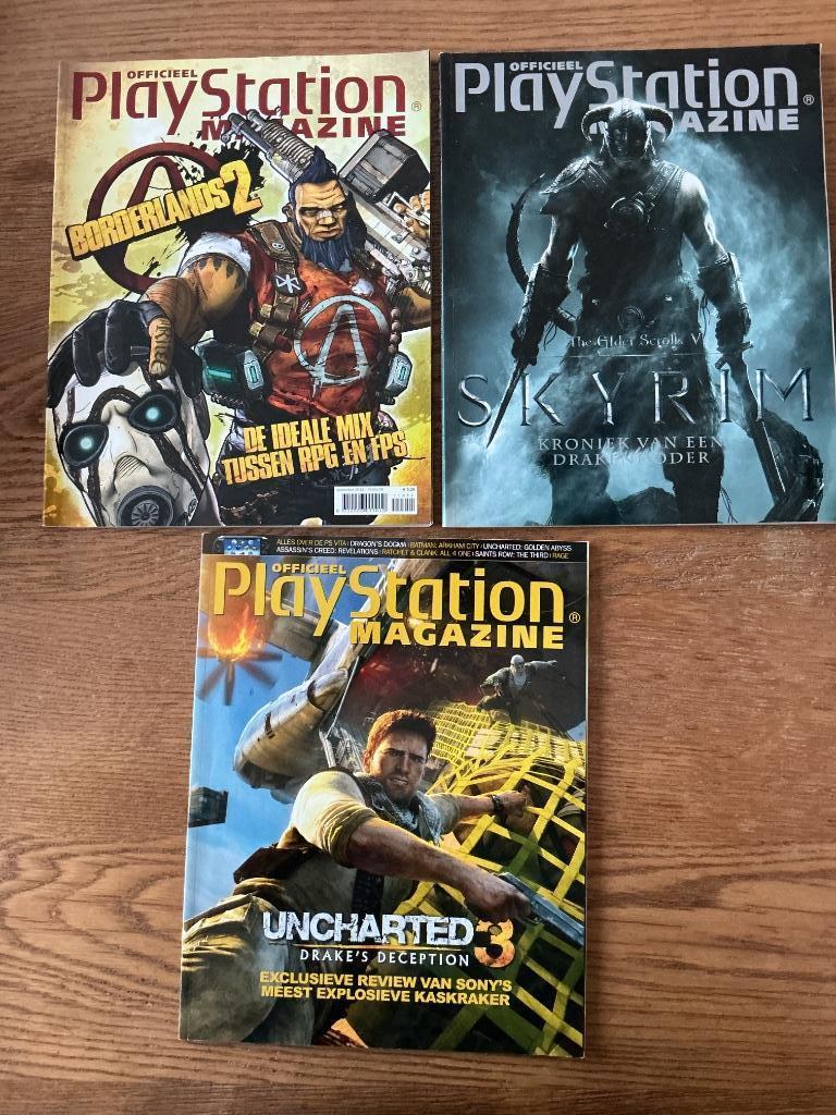 Officieel PlayStation magazine, Ophalen, Gelezen, Overige typen