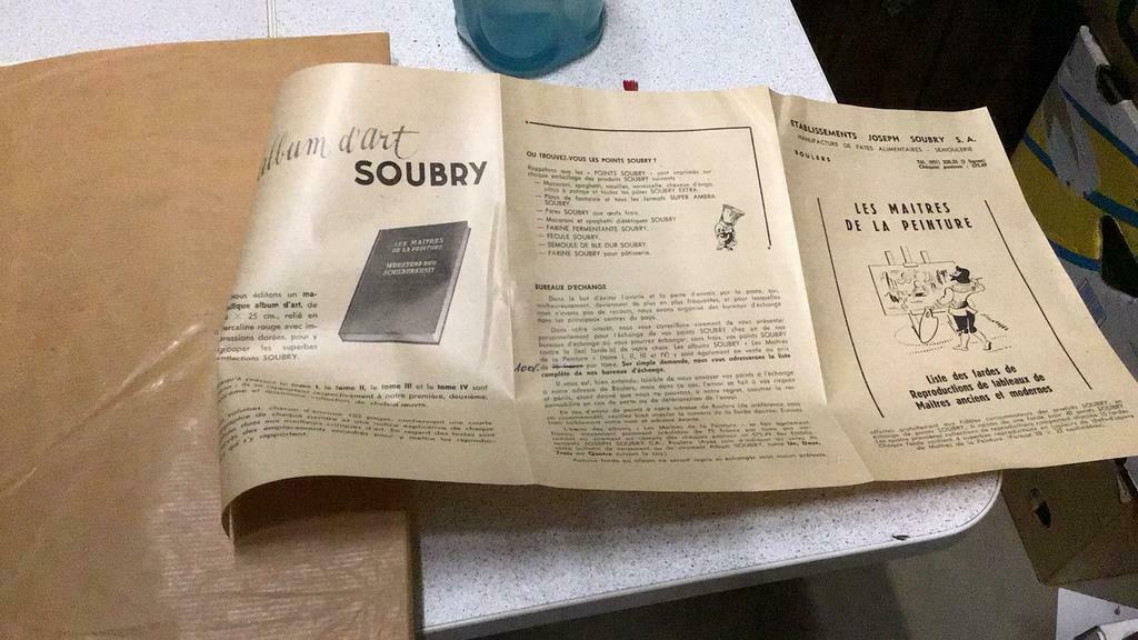 Soubry meesters der schilderkunst 1(zk4), Boeken, Ophalen of Verzenden, Zo goed als nieuw, Prentenboek