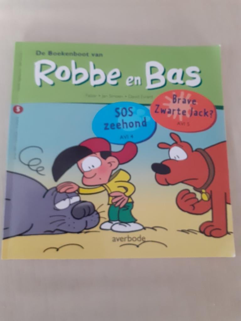 Robbe en Bas, Eén stripboek, Ophalen of Verzenden