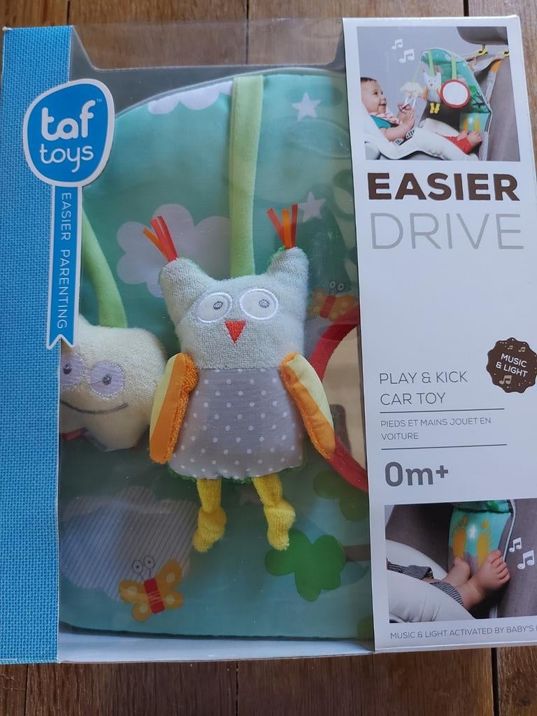 Easy driver - trappelplaat auto Taf Toys, Ophalen, Zo goed als nieuw