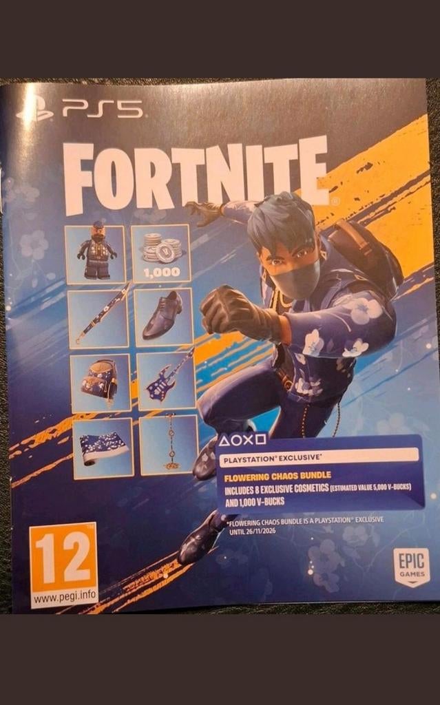 Fortnite code, Games en Spelcomputers, Ophalen