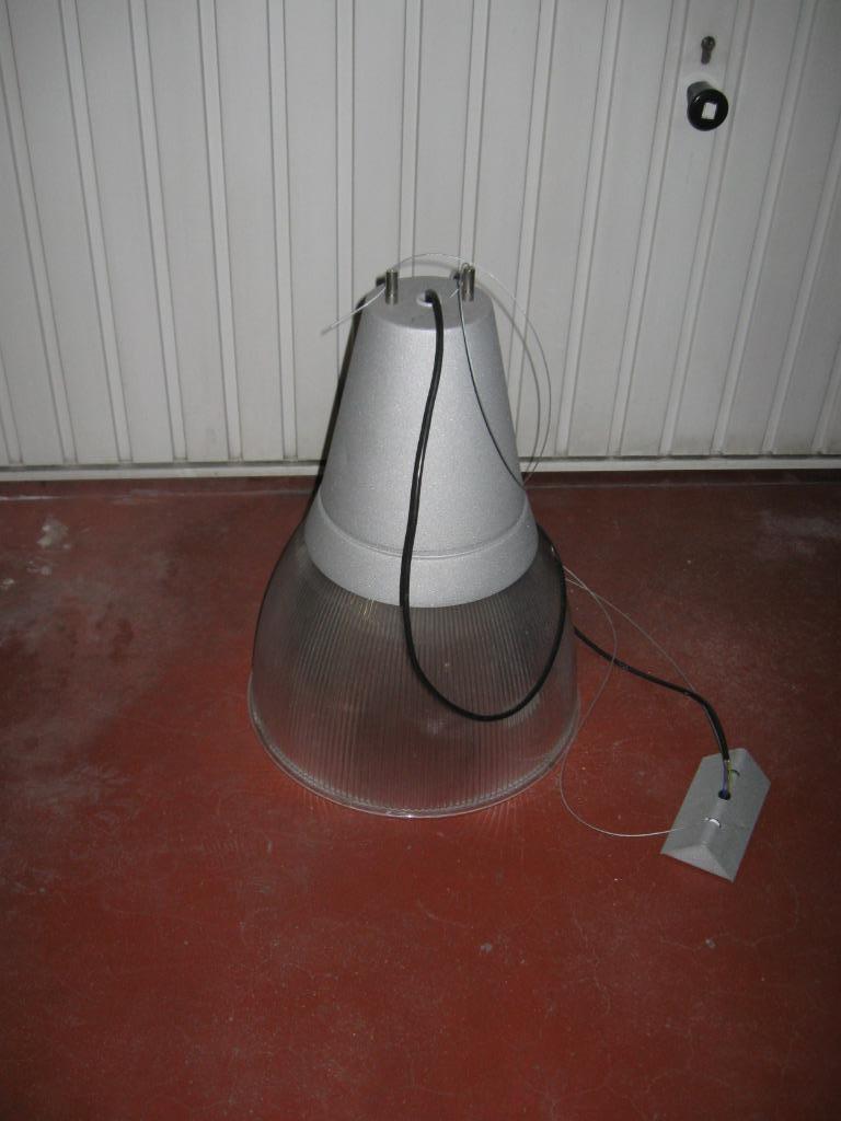 HANGLAMP INDUSTRIEEL, Ophalen, Zo goed als nieuw, Kunststof, INDUSTRIEEL