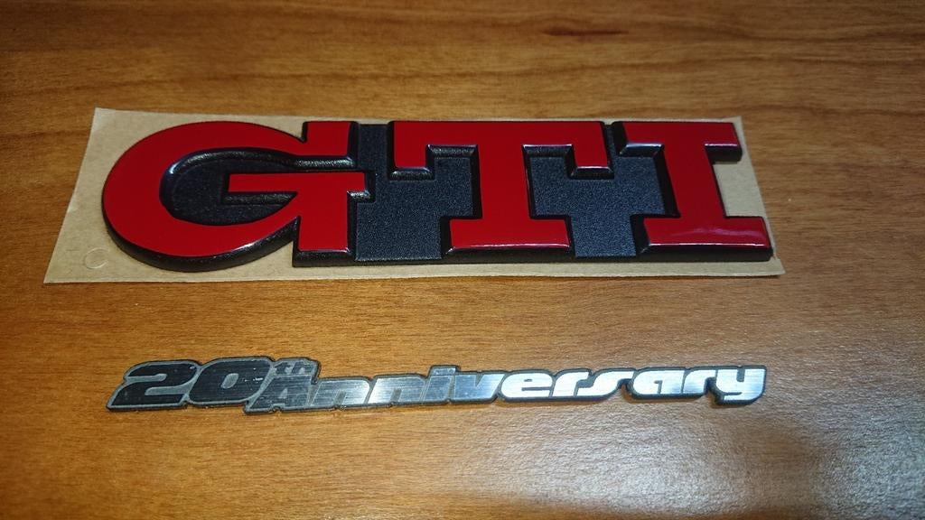Logo gti oem, Autos : Pièces & Accessoires, Enlèvement ou Envoi, Neuf, Arrière, Volkswagen