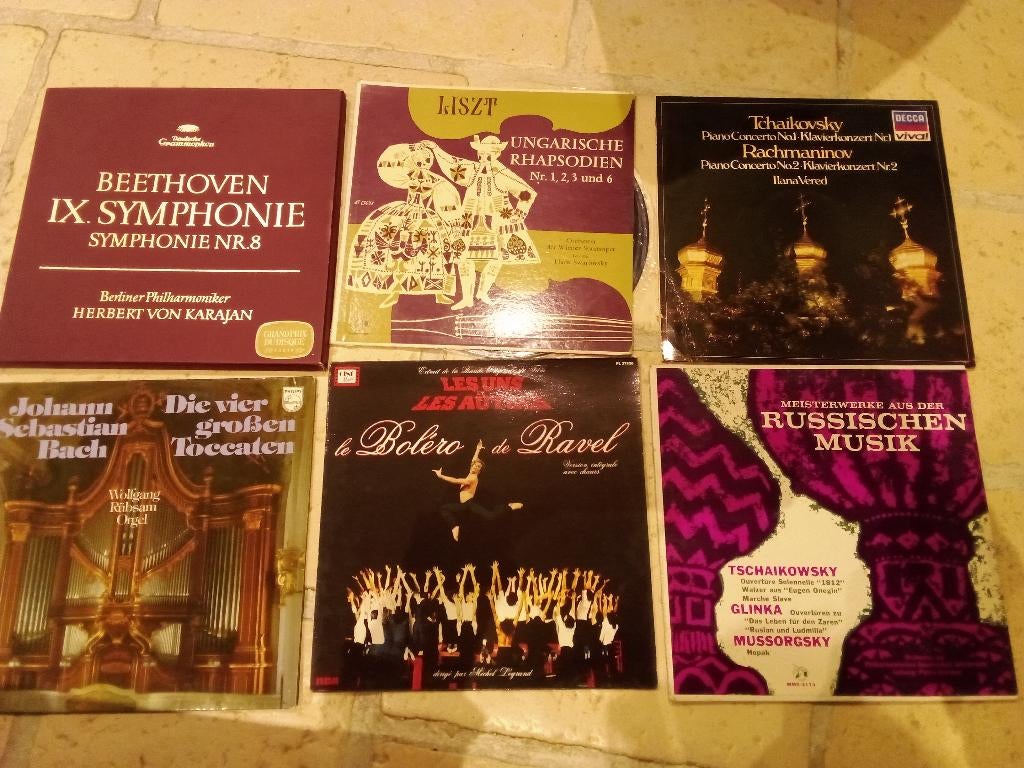 Musique classique 33 tours, Orchestre ou Ballet, Autres formats, Enlèvement, Utilisé