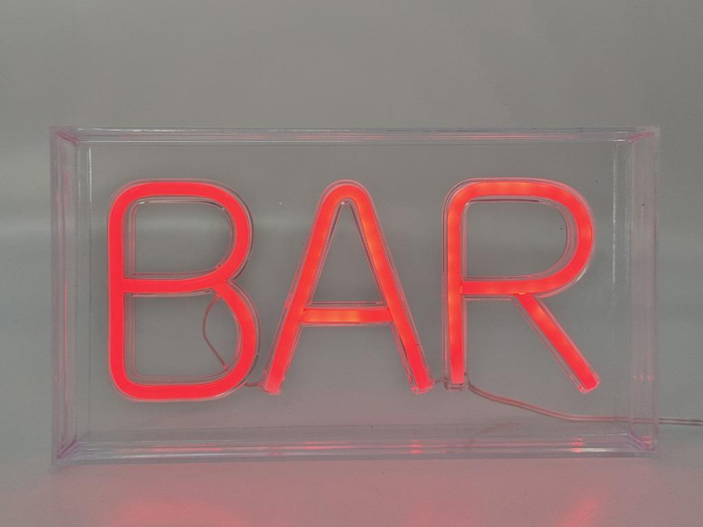 Led lichtbord -neonbord-Bar-XL2761-nieuw- gratis verzending, Verzamelen, Overige Verzamelen, Nieuw, Ophalen of Verzenden