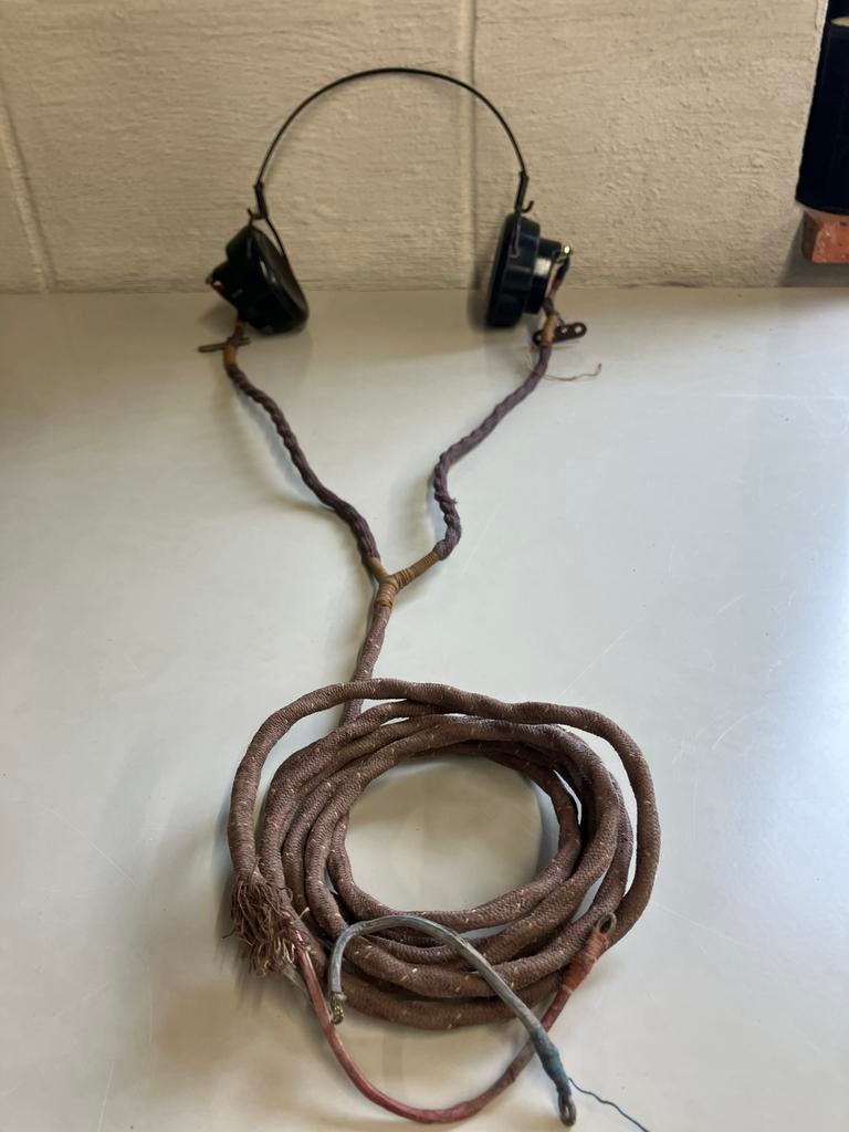 Vintage Hoofdtelefoon DLR NO.5, Enlèvement, Utilisé