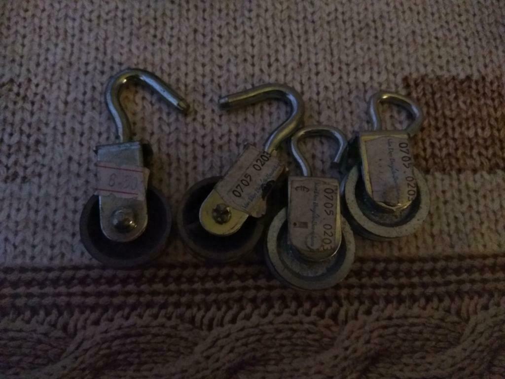 4 poulies neuf 3 cm neuf, Enlèvement ou Envoi, Neuf