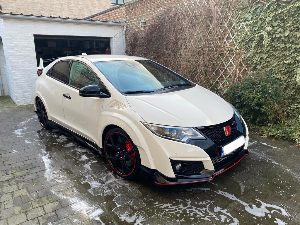 Civic type R FK2 CW GT, Auto's, Voorwielaandrijving, 4 cilinders, USB, Wit