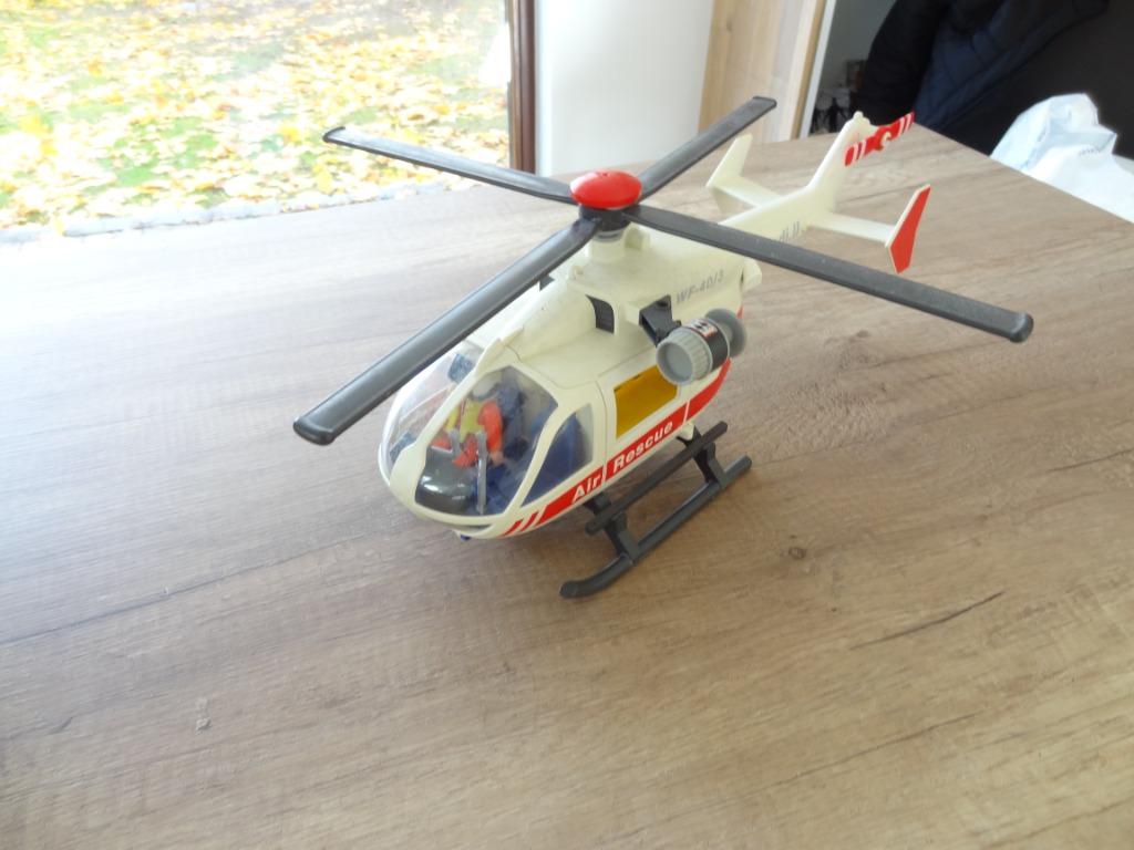 Playmobil City Action 4222 - Sauveteurs / hélicoptère de sau, Enlèvement, Comme neuf, Ensemble complet
