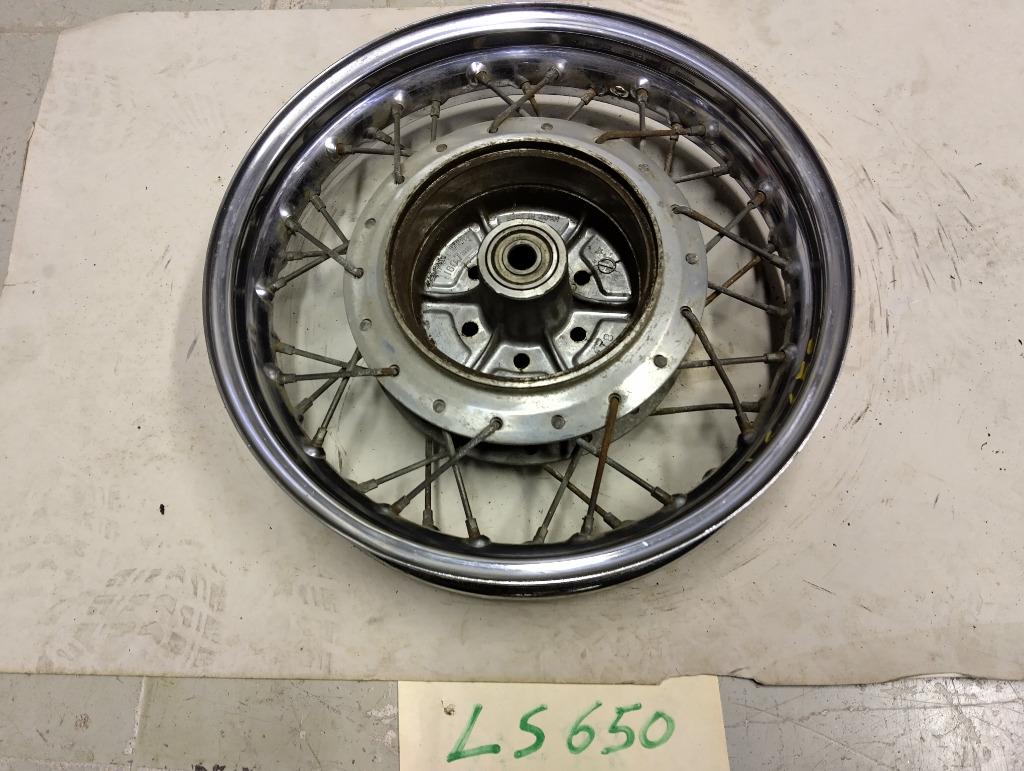 suzuki savage 650 ls 650 achterwiel velg met 1 spaak gebroke, Motoren, Ophalen of Verzenden, Gebruikt