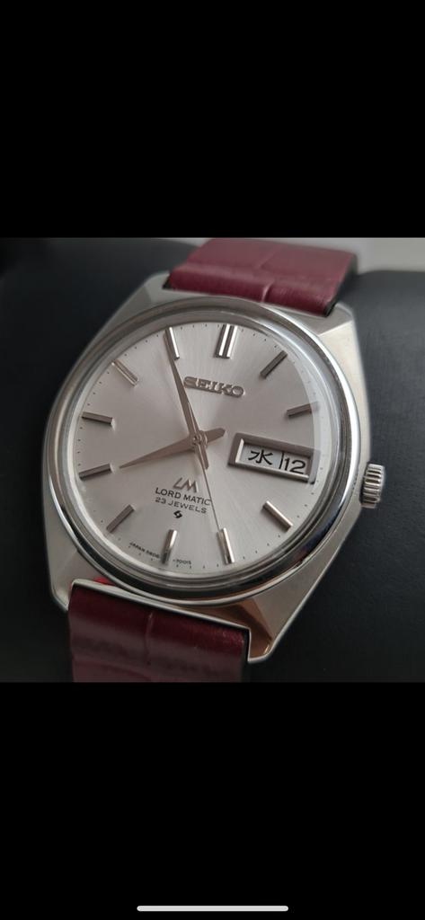 Seiko Lord Matic Slim (export naar Japan), Staal, Ophalen of Verzenden, Zo goed als nieuw, Seiko