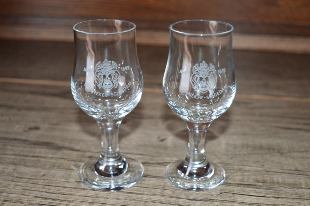 Jeneverglazen Wenneker-Schiedam, Verzamelen, Ophalen of Verzenden, Zo goed als nieuw, Borrel- of Shotglas