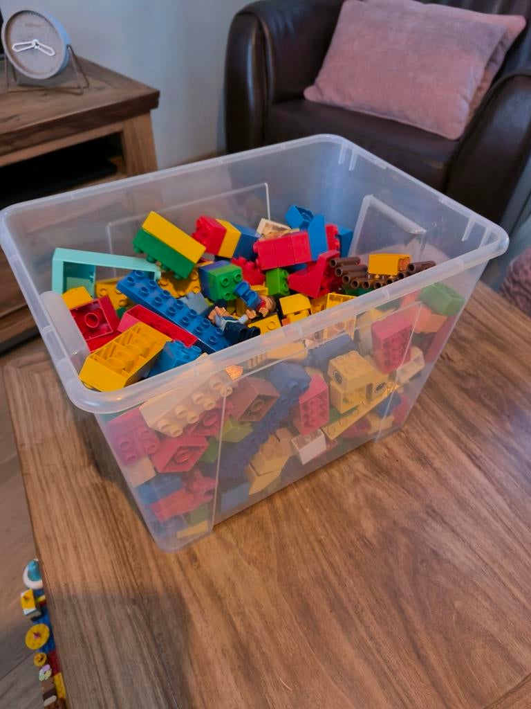 Grote bouwblokken, Kinderen en Baby's, Ophalen, Gebruikt