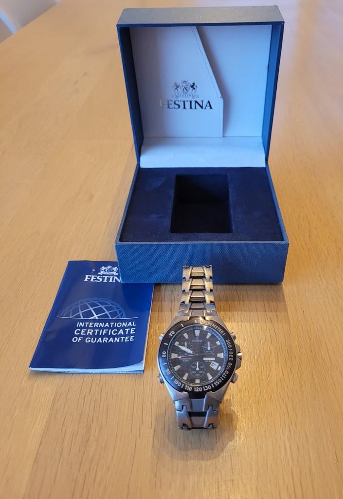 Festina heren horloge, Ophalen