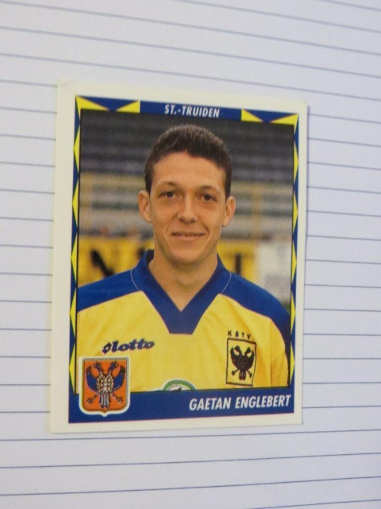 Voetbal : Sticker Football 99 : Gaetan Englebert - STVV, Enlèvement ou Envoi, Neuf, Affiche, Image ou Autocollant