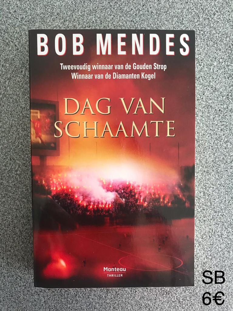 Pocketboek Bob Mendes - Dag van schaamte, Enlèvement ou Envoi, Comme neuf