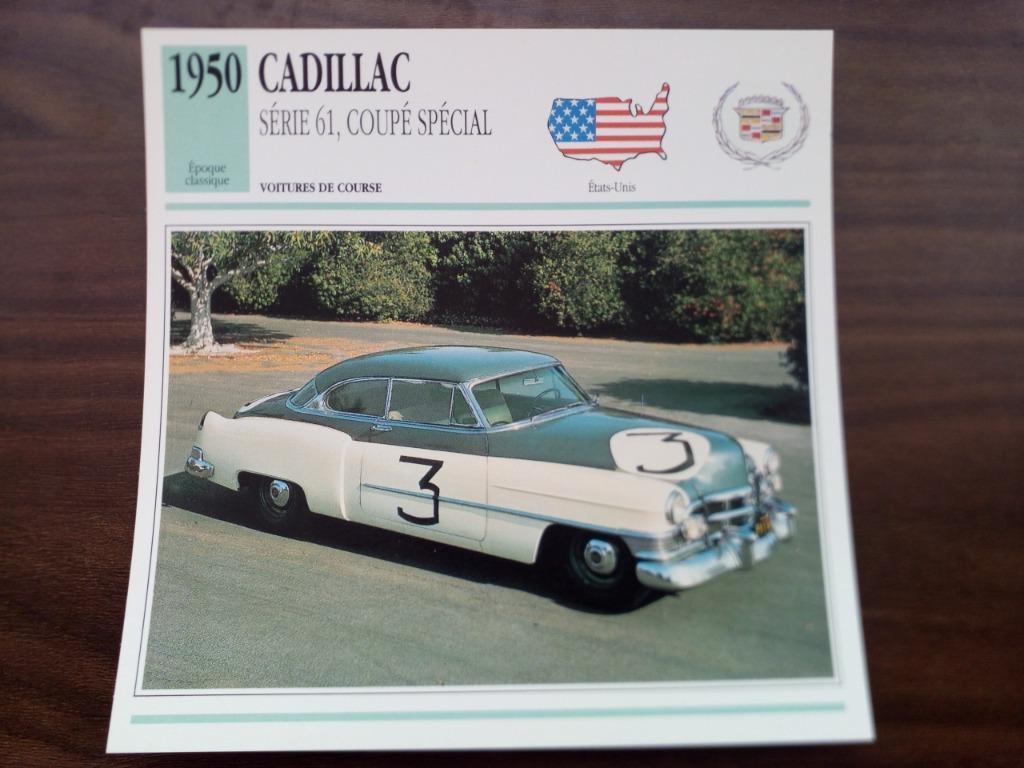 Cadillac - Fiches Edito Service période construction 1950-93, Enlèvement ou Envoi, Comme neuf, Voitures