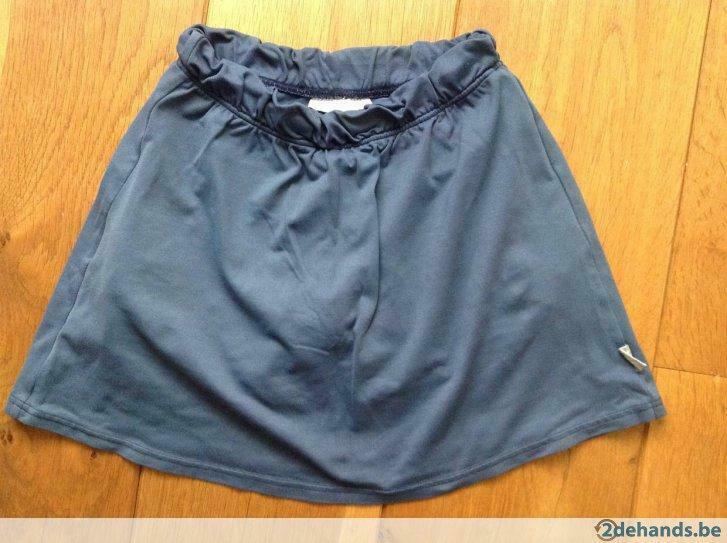 Sportrokje met broekje (tennis) Rucanor, blauw, mt 128, Sport en Fitness, Tennis, Ophalen of Verzenden, Gebruikt