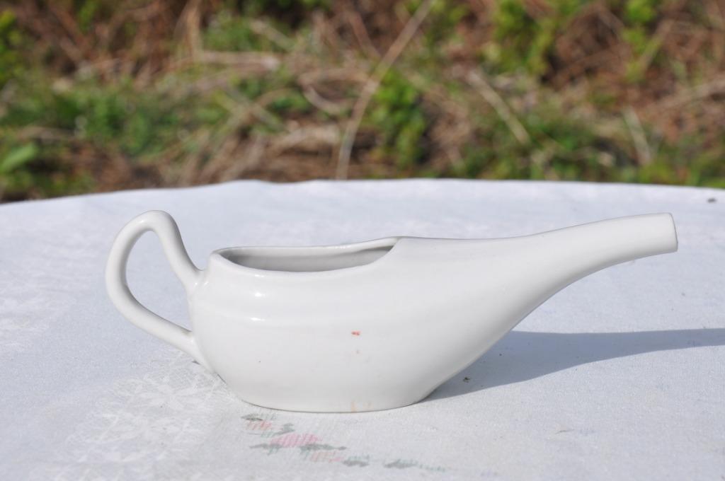 ancien canard de malade en porcelaine modele 1, Antiquités & Art, Enlèvement ou Envoi