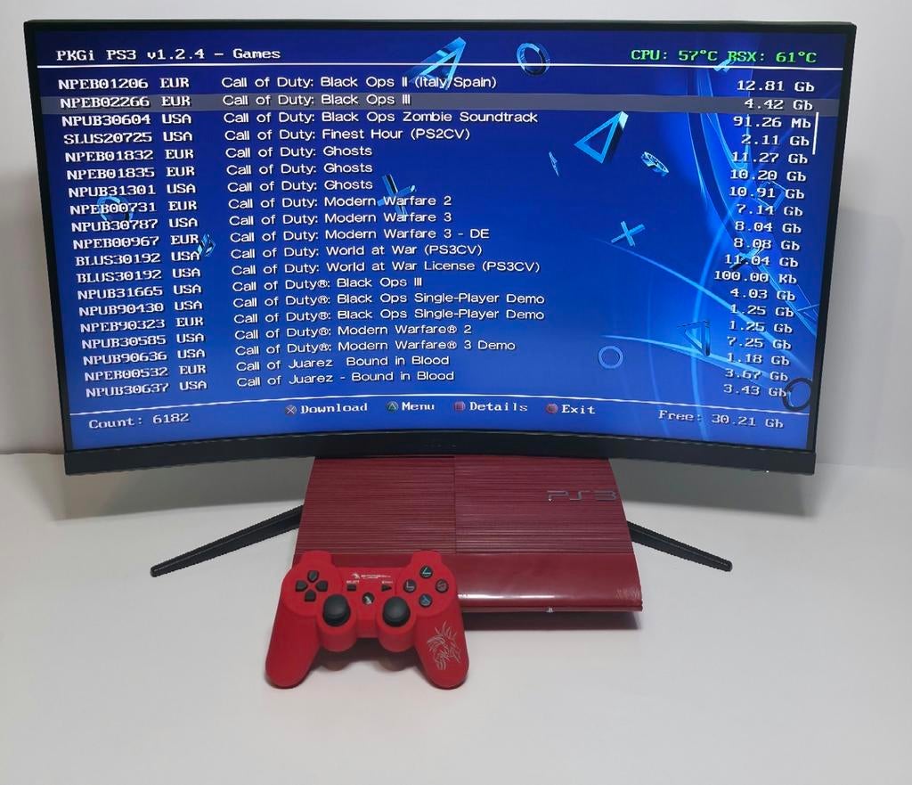 Ps3 Super Slim red ultimate 500GB ( lees beschrijving), Games en Spelcomputers, Ophalen of Verzenden