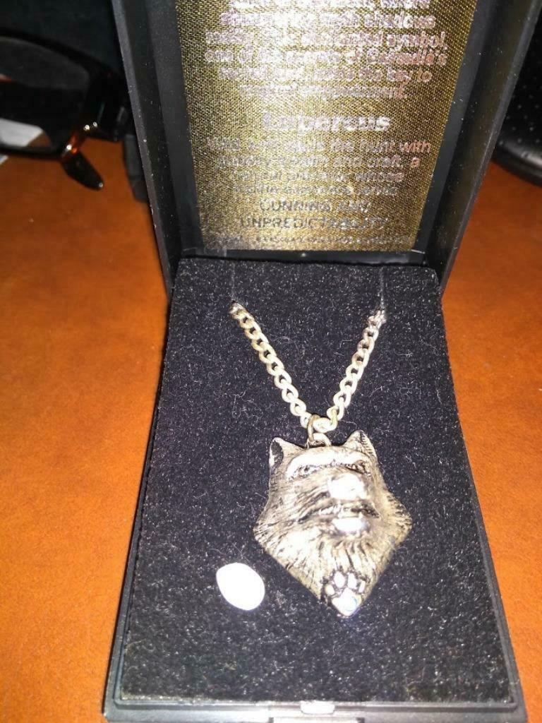 wolf, Overige materialen, Nieuw, Ophalen of Verzenden, Zilver