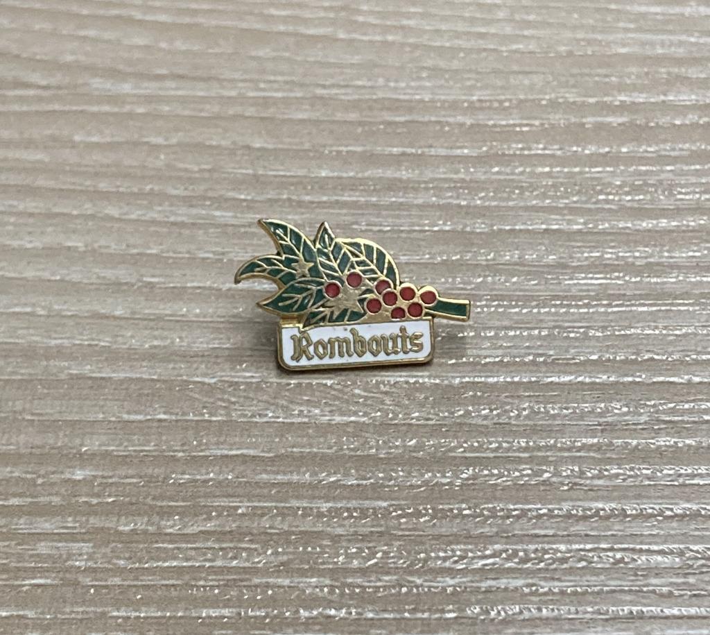 PIN - ROMBOUTS - KOFFIE - CAFE, Envoi, Utilisé, Marque, Insigne ou Pin's