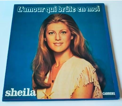 Vinyle LP Sheila L'amour qui brûle en moi Pop Chanson, Enlèvement ou Envoi, 12 pouces