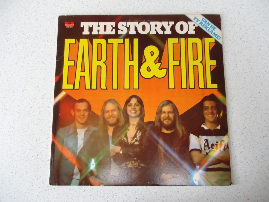 LP The Story of "Earth & Fire" anno 1976., Enlèvement ou Envoi, Utilisé, 12 pouces