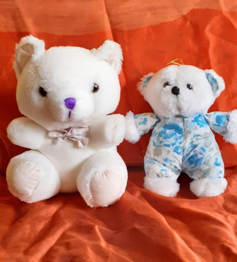 2 ours en peluche (lot 1), Ophalen of Verzenden, Gebruikt