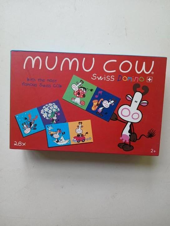 Spelend leren: Mumu cow Swiss domino. + 2 - NP €29,00, Verzenden