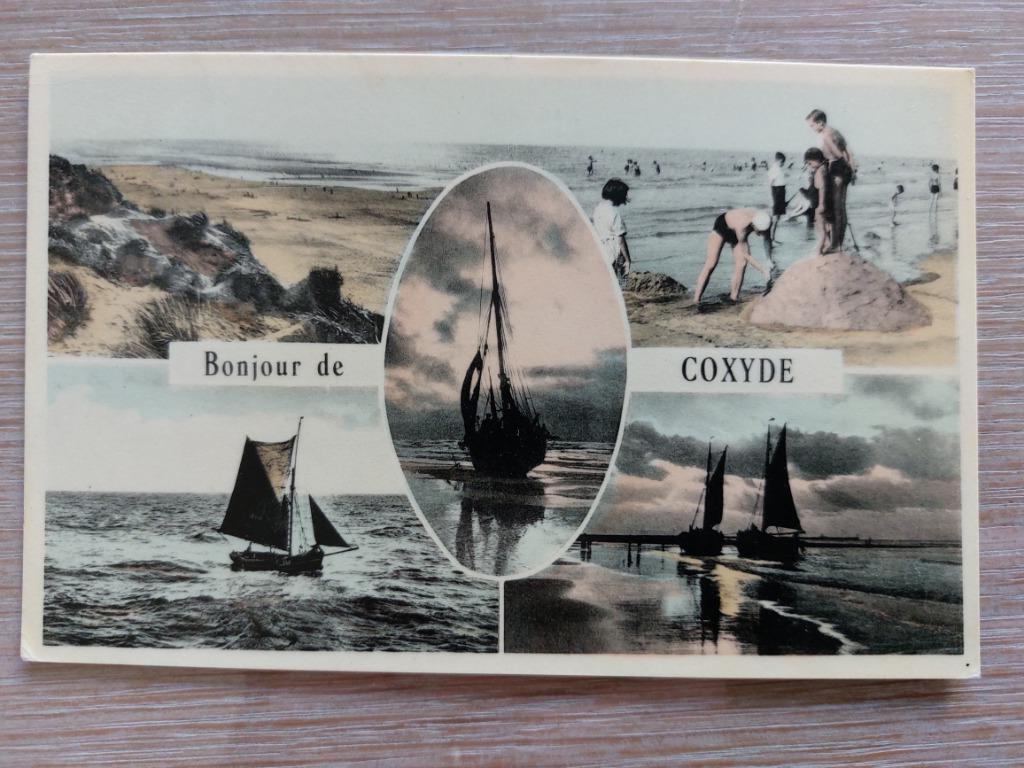 oude postkaart Koksijde, Envoi