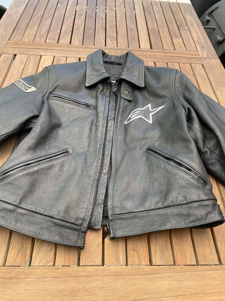 Leren jas Alpinstar, Motoren, Kleding | Motorkleding, Ophalen, Dames, Jas | leer, Alpinestar