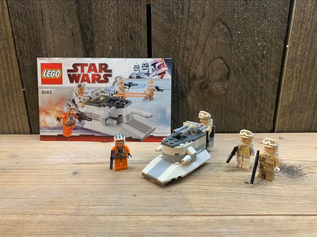 Lego Star Wars rebel trooper battle pack, set 8083, Enlèvement, Utilisé, Ensemble complet, Lego