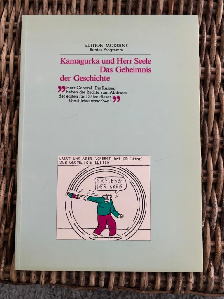 Kamagurka zeldzame uitgave in het Duits van 1980, Verzamelen, Ophalen of Verzenden