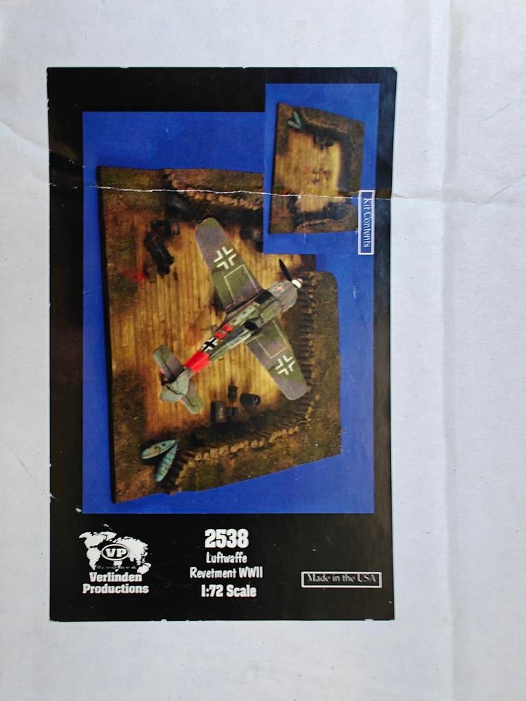 verlinden Luftwaffe revetment 1/72, Enlèvement ou Envoi