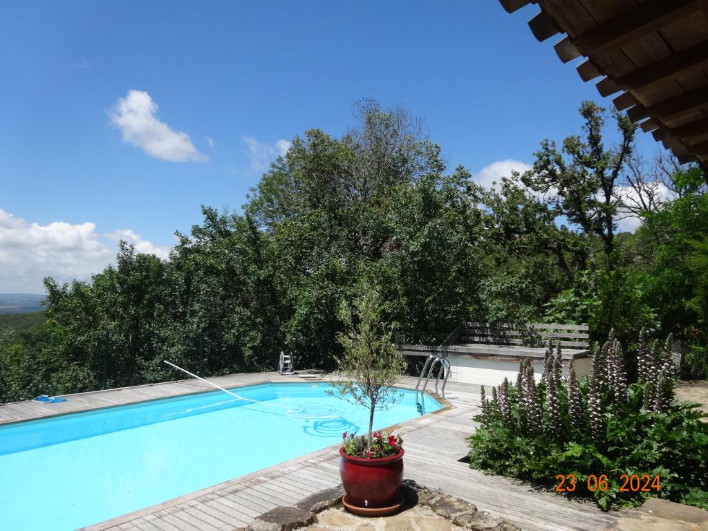 CORDES-SUR-CIEL, vakantiewoning met privé zwembad,  TE HUUR, 5 personen, 2 slaapkamers, Landelijk, Languedoc-Roussillon