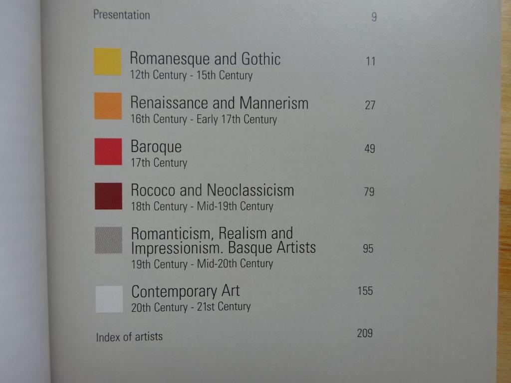 Guide to the Bilbao Fine Arts Museum, 2006, Enlèvement ou Envoi, Utilisé, Peinture et dessin