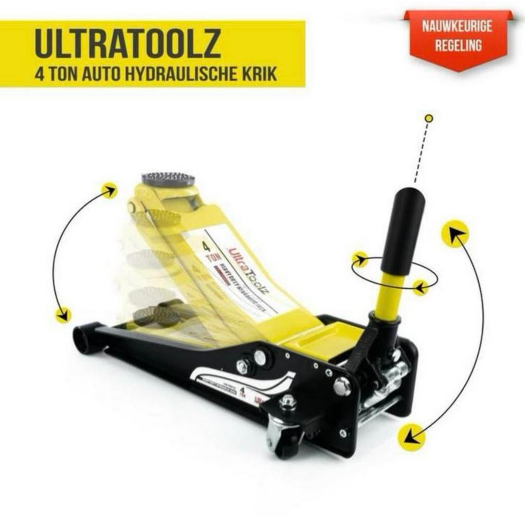 4 Ton 4000 Kilo top autokrik garagekrik nieuw in 4 kleuren, Enlèvement, Neuf, Hydraulique, Cric de garage