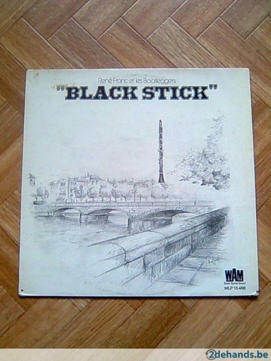 René Franc Et Les Bootleggers:Black Stick (LP) jazz, CD & DVD, Vinyles | Jazz & Blues, Jazz, Enlèvement ou Envoi