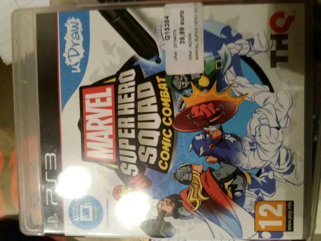 Marvel Superhero Squad Comic Combat + Tablette U Draw, Enlèvement ou Envoi, Comme neuf