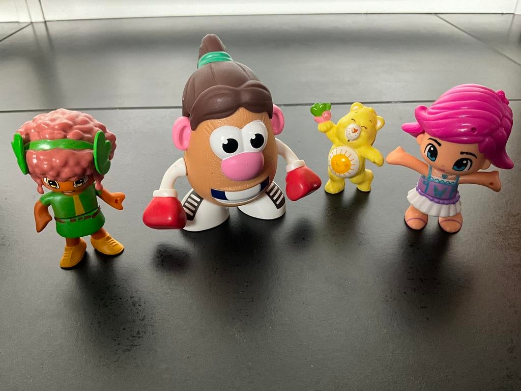 4 poppetjes, Ophalen, Gebruikt