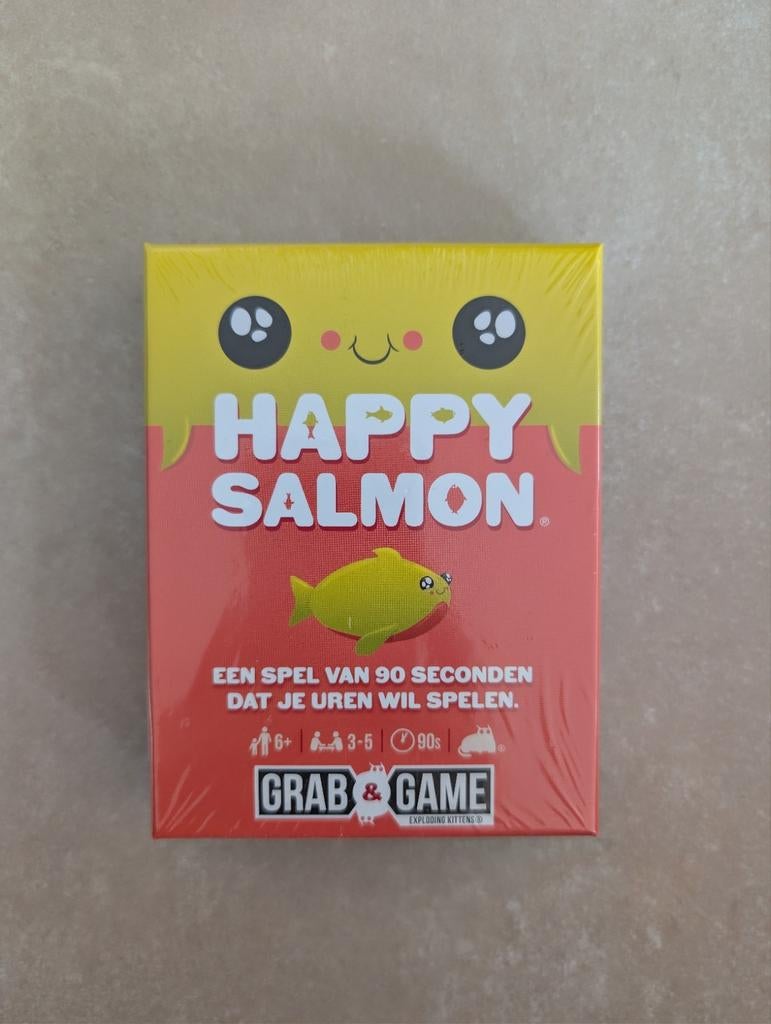 Happy Salmon Grab&Game Exploding Kittins *Scellés*, Hobby & Loisirs créatifs, Trois ou quatre joueurs, Enlèvement ou Envoi, Neuf
