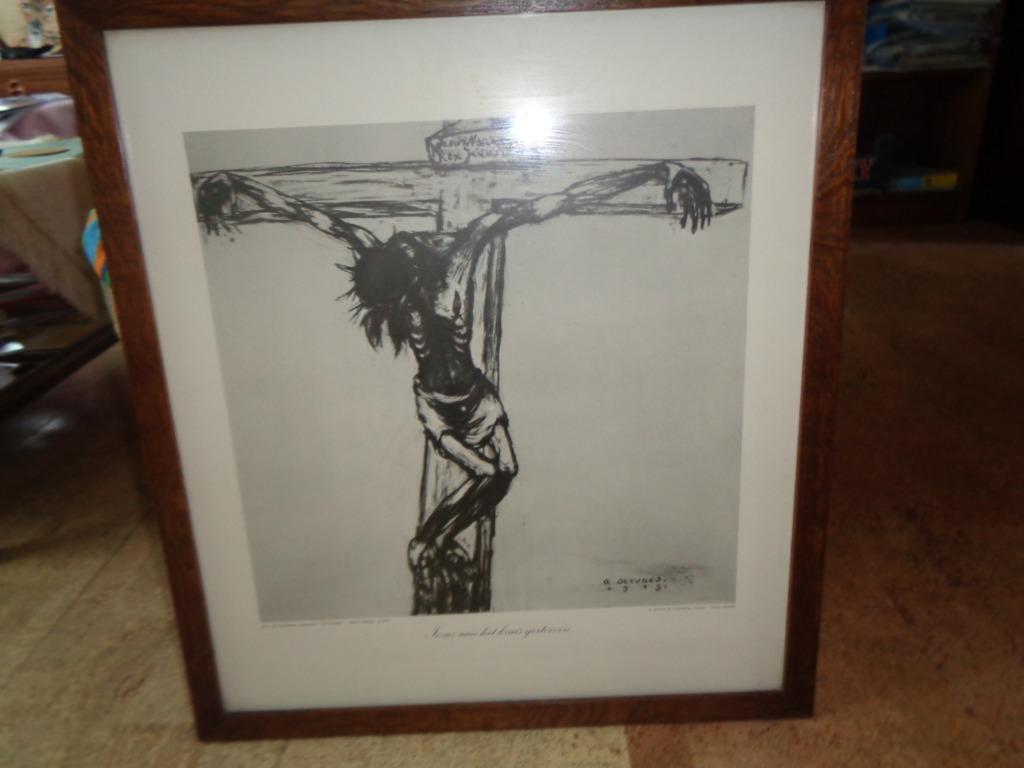 Kunstafdruk Jezus de Nazarener, Antiek en Kunst, Ophalen of Verzenden