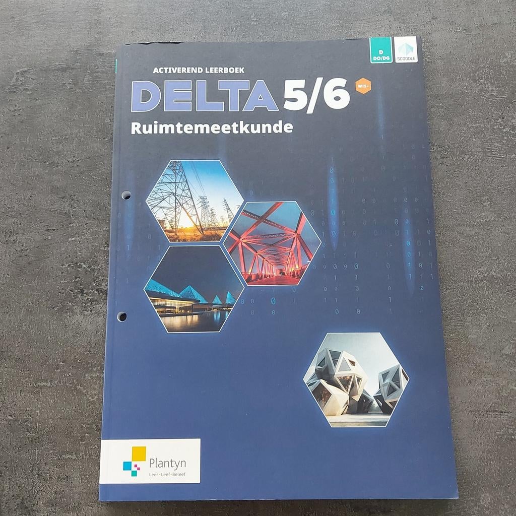 Delta 5/6 Ruimtemeetkunde Activerend leerboek Doorstroomfina, Ophalen, Zo goed als nieuw, Nederlands, Griet Schatteman; Nicole De Wilde; Maarten Arts; Regi Op de B...